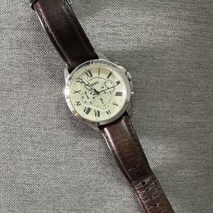 Fossil Watch | Men’s Chronograph | Leather Strap